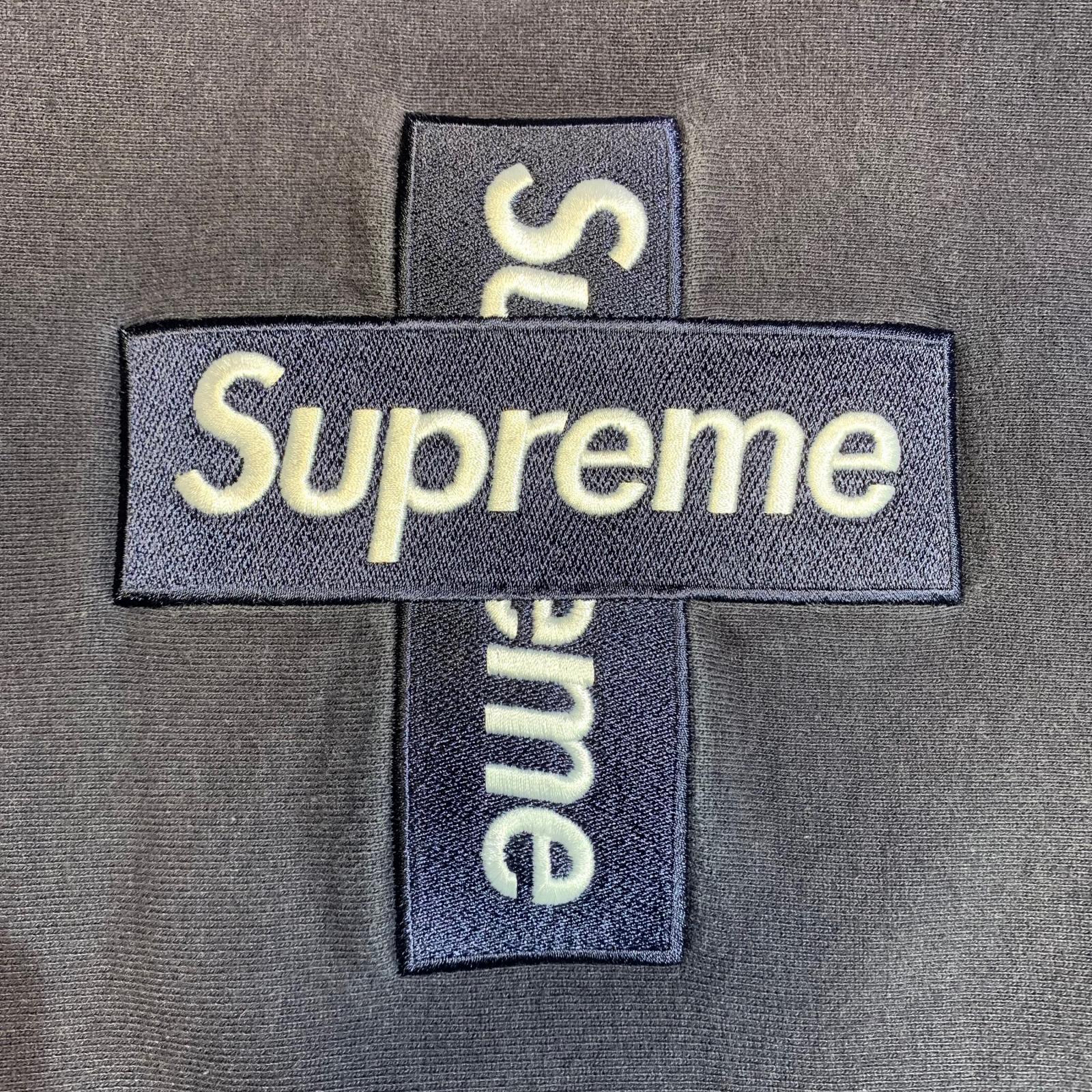 パーカー Supreme cross boxlogo パーカー