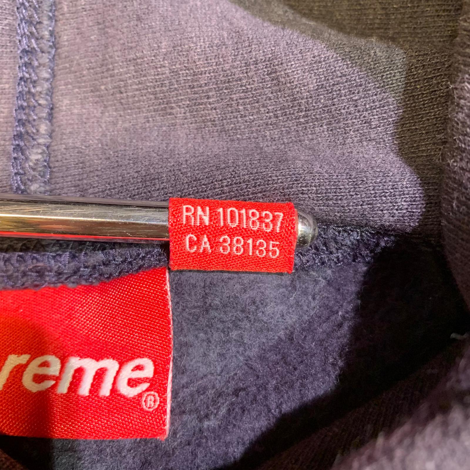 パーカー Supreme cross boxlogo パーカー