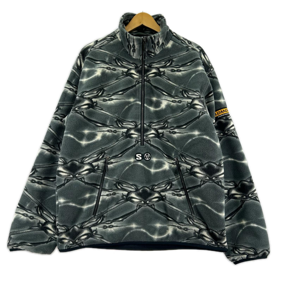 その他トップス × Slam Jam ハーフジップフリースプルオーバー S グレー