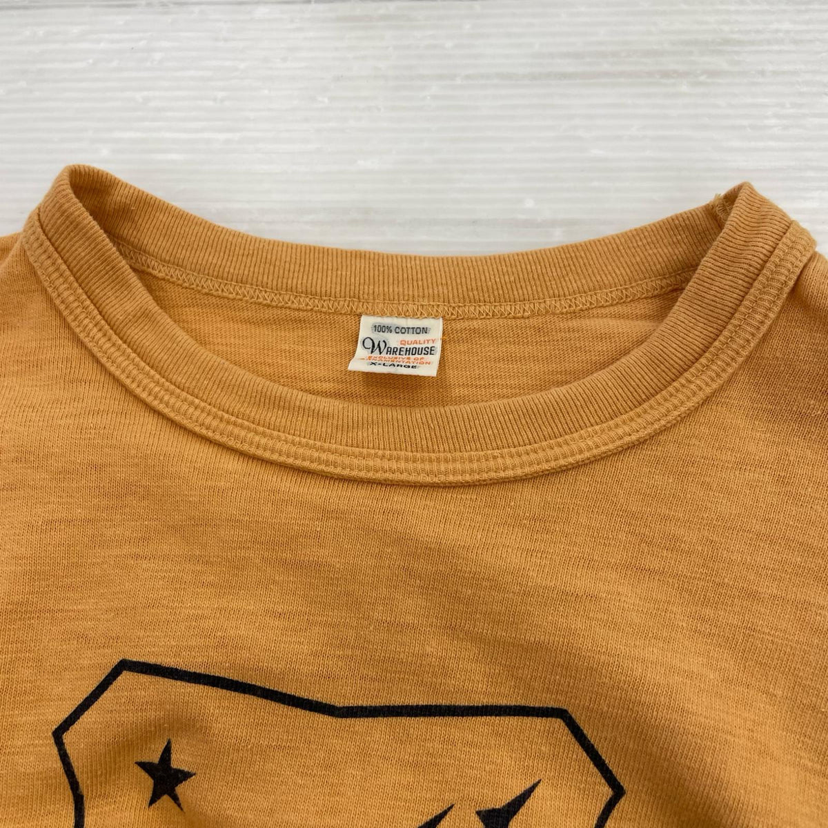 半袖Tシャツ エンブレム オレンジ XL オレンジ