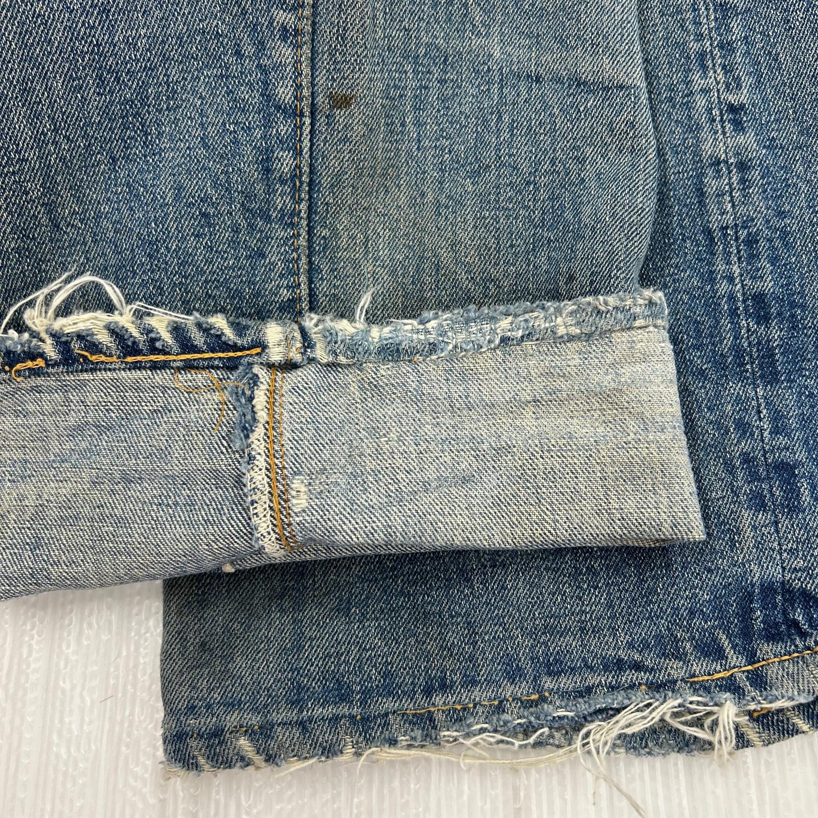 デニムパンツ 60~70S 501 BIGE ネイビー