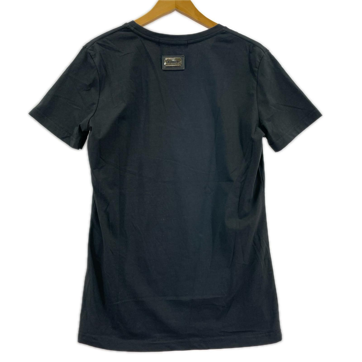 半袖Tシャツ PHILIPP PLEIN ラインストーンTシャツ 黒 M ブラック