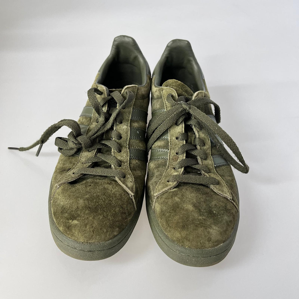 スニーカー CAMPUS SUEDE GREEN 27.0cm 26.5cm (US8 1/2 UK8 EU43) カーキ