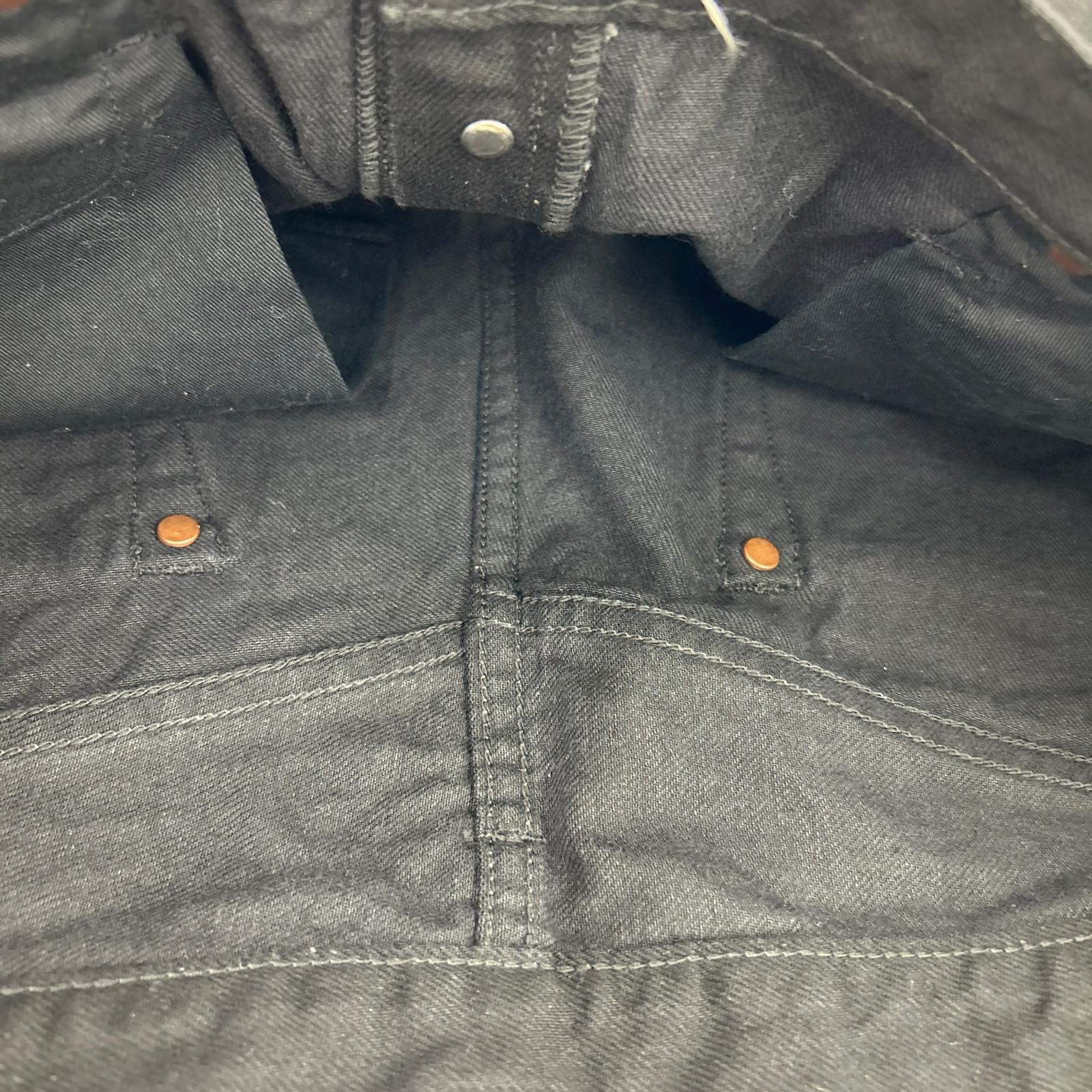 デニムパンツ 26SS BLACK DENIM PANTS(38) ブラック
