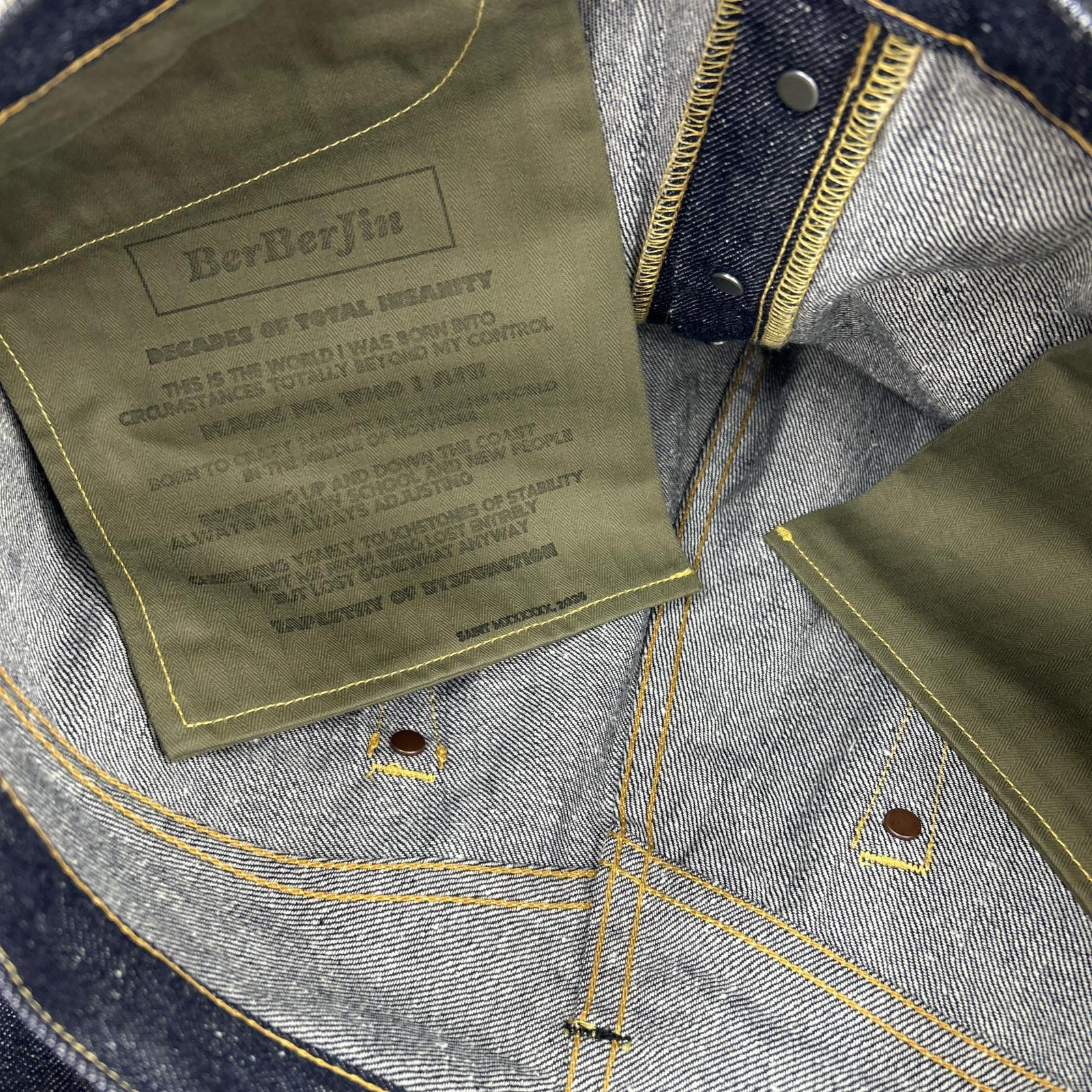 デニムパンツ 26SS BBJ_DENIM PANTS(38) 38 ネイビー