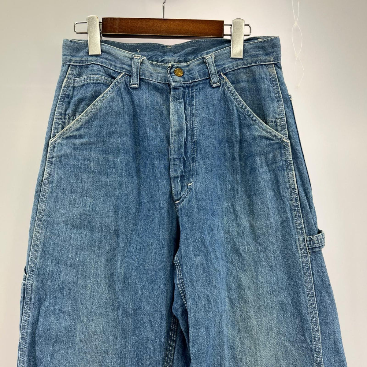 デニムパンツ Lee ペインターデニム 米国製 30 ブルー