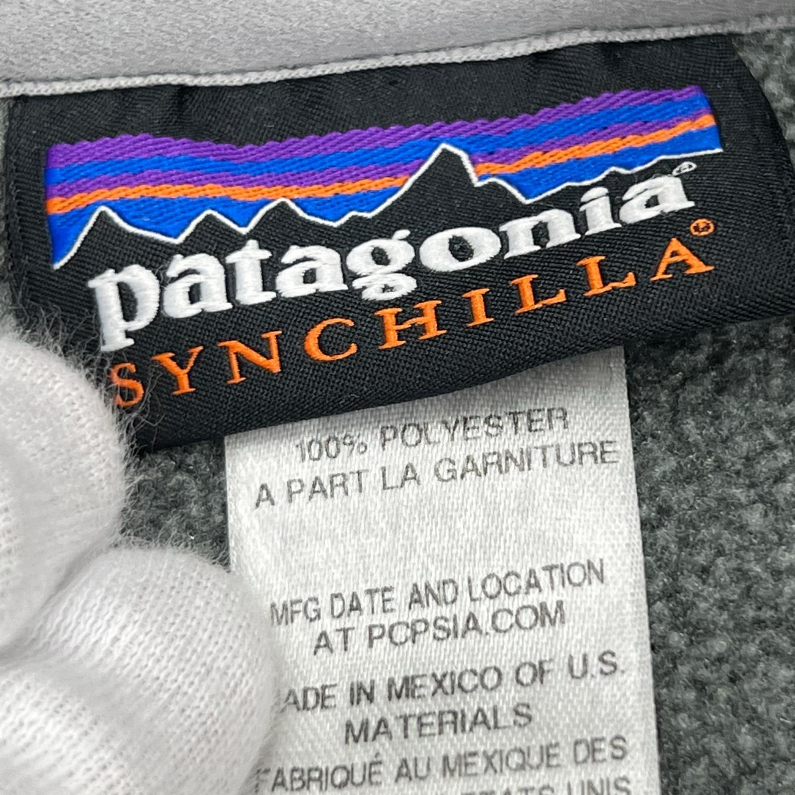 長袖シャツ patagonia synchilla グレー(L) L グレー