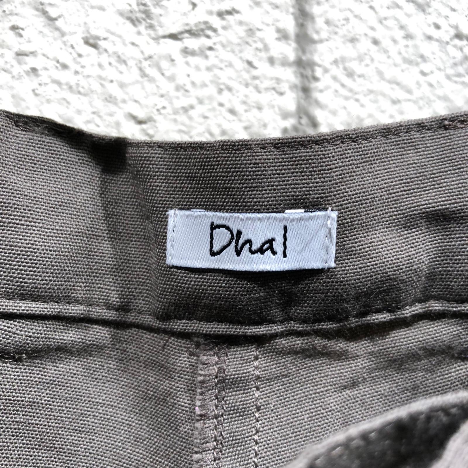パンツ Dhal ウールワイドスラックス