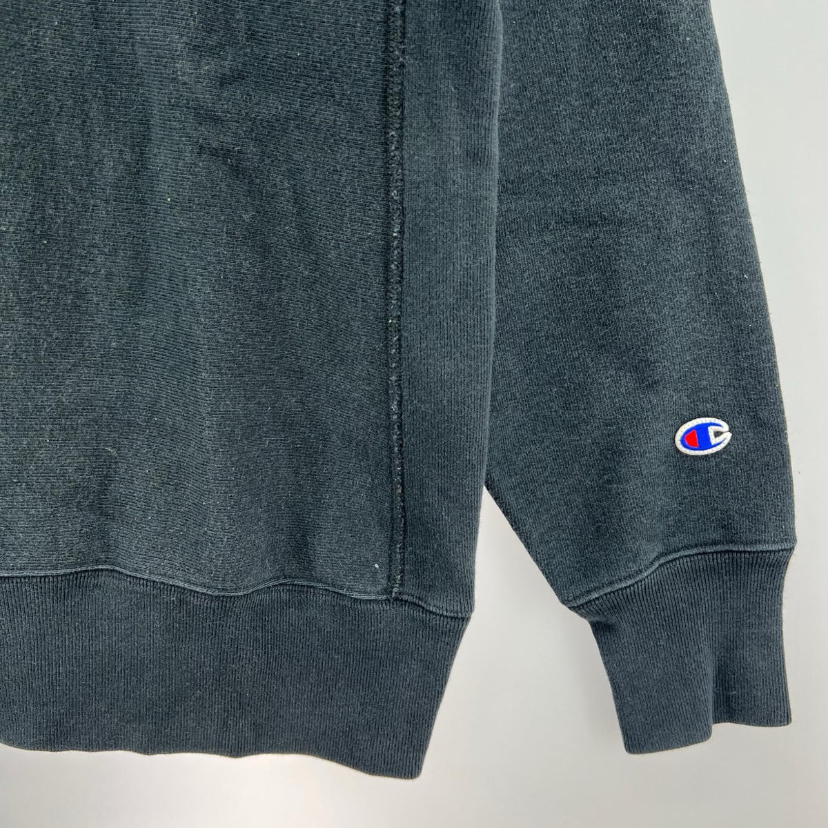 スウェット REVERSE WEAVE 単色タグ復刻 L ブラック