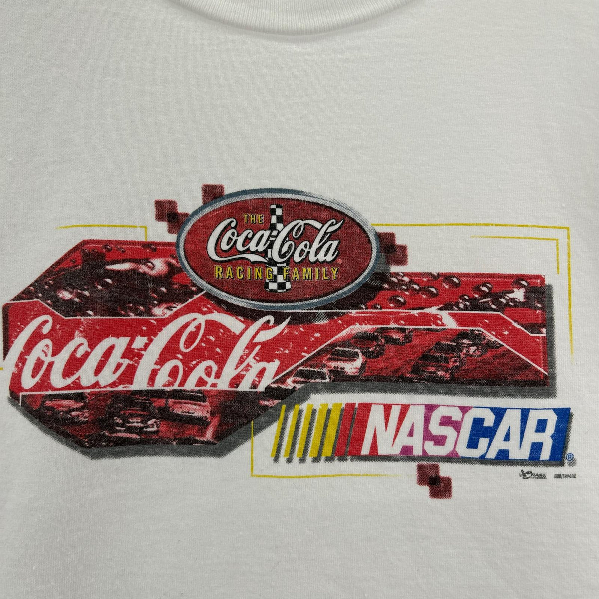 半袖Tシャツ 00s Coca-Cola Racinf Family 白 (XL) ホワイト