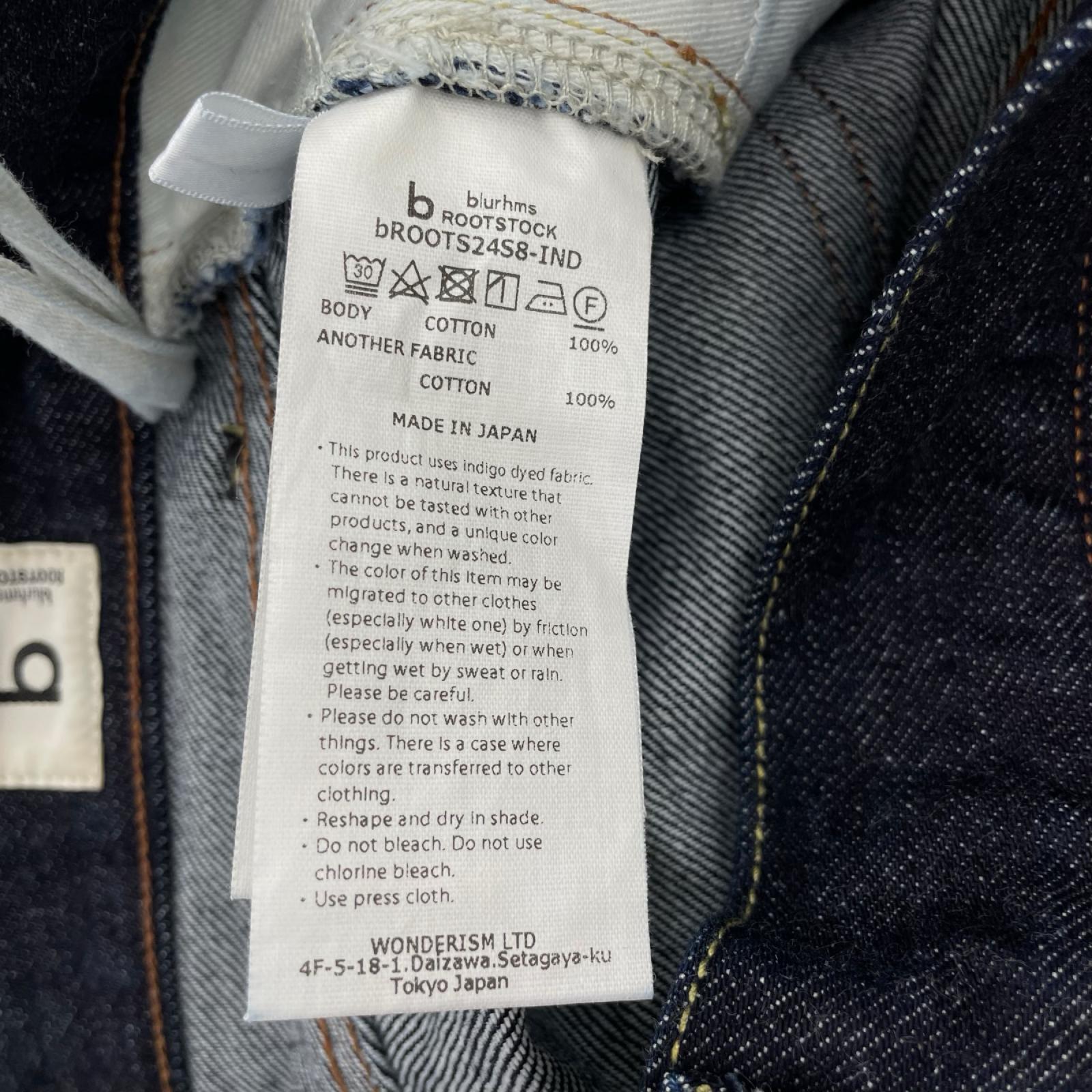 デニムパンツ bROOTS24S8-IND 3