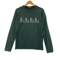 長袖Tシャツ Powerlines Elevation Tee S グリーン