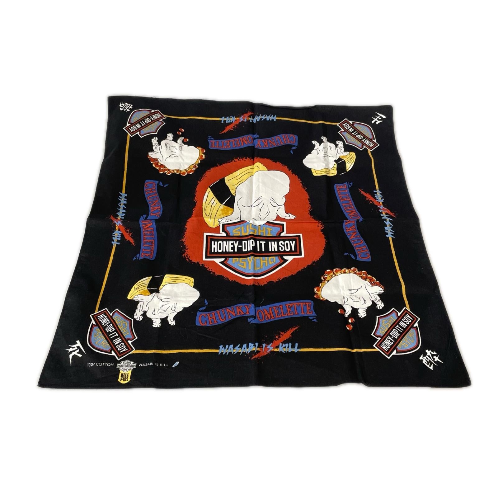 その他アクセサリー KAPITAL Graphic Bandana Sushi Youkai
