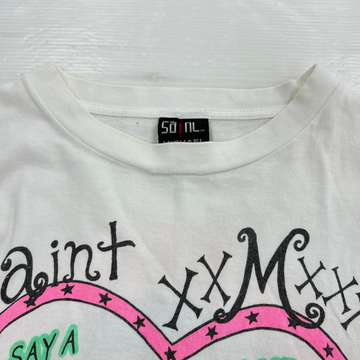 半袖Tシャツ 21SS HEART TEE L ホワイト