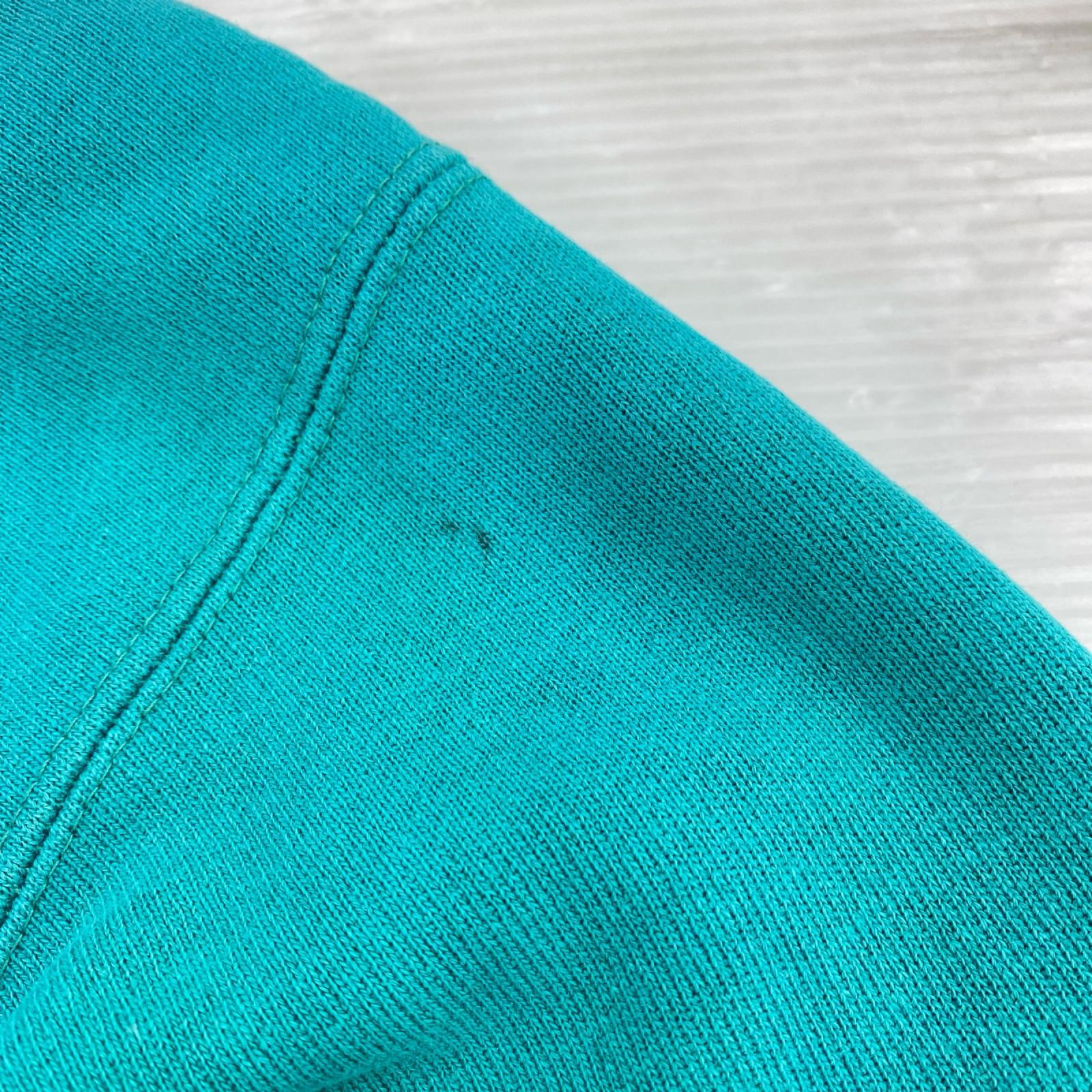 スウェット 刺繍タグ REVERSE WEAVE XXL グリーン グリーン