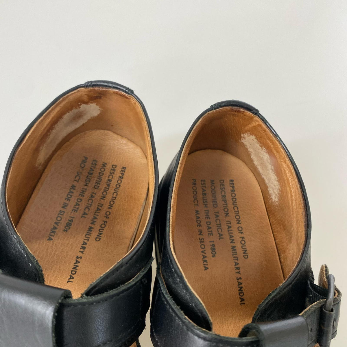 サンダル MILITARY SANDAL 27 ブラック