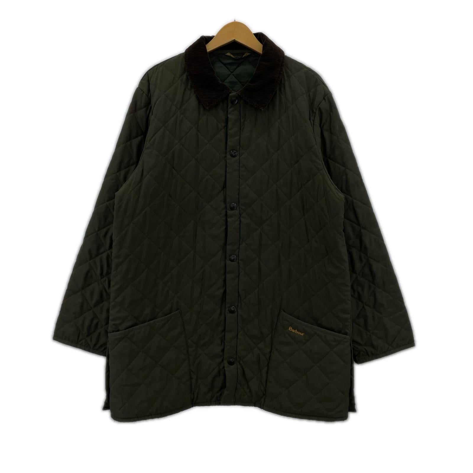 ジャケット キルティング カバーオール カーキ L