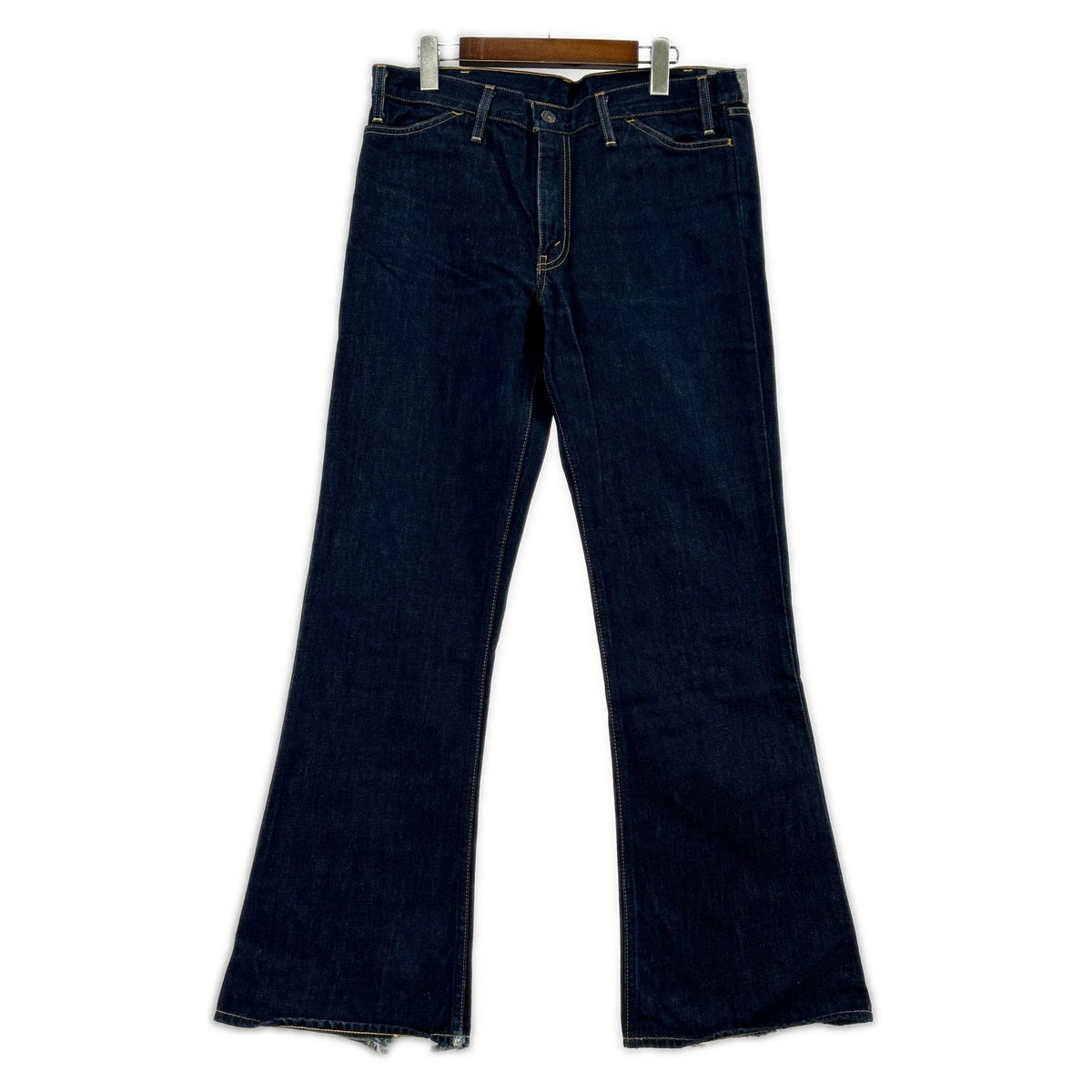 デニムパンツ 70646 ブーツカットデニム オレンジタブ 日本製 32 ネイビー