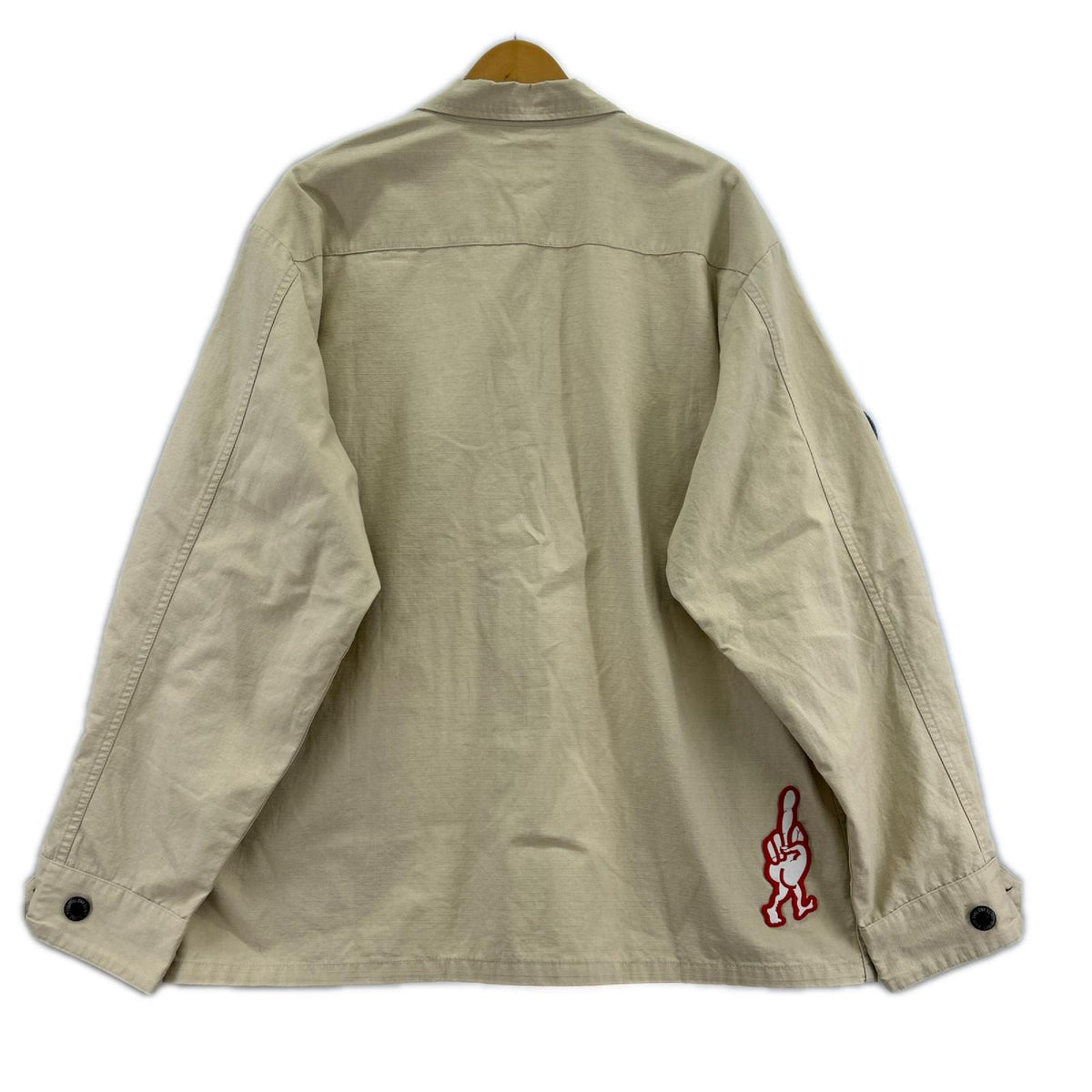 長袖シャツ Cluct Works LANCASTER ジャケット ベージュ L ベージュ
