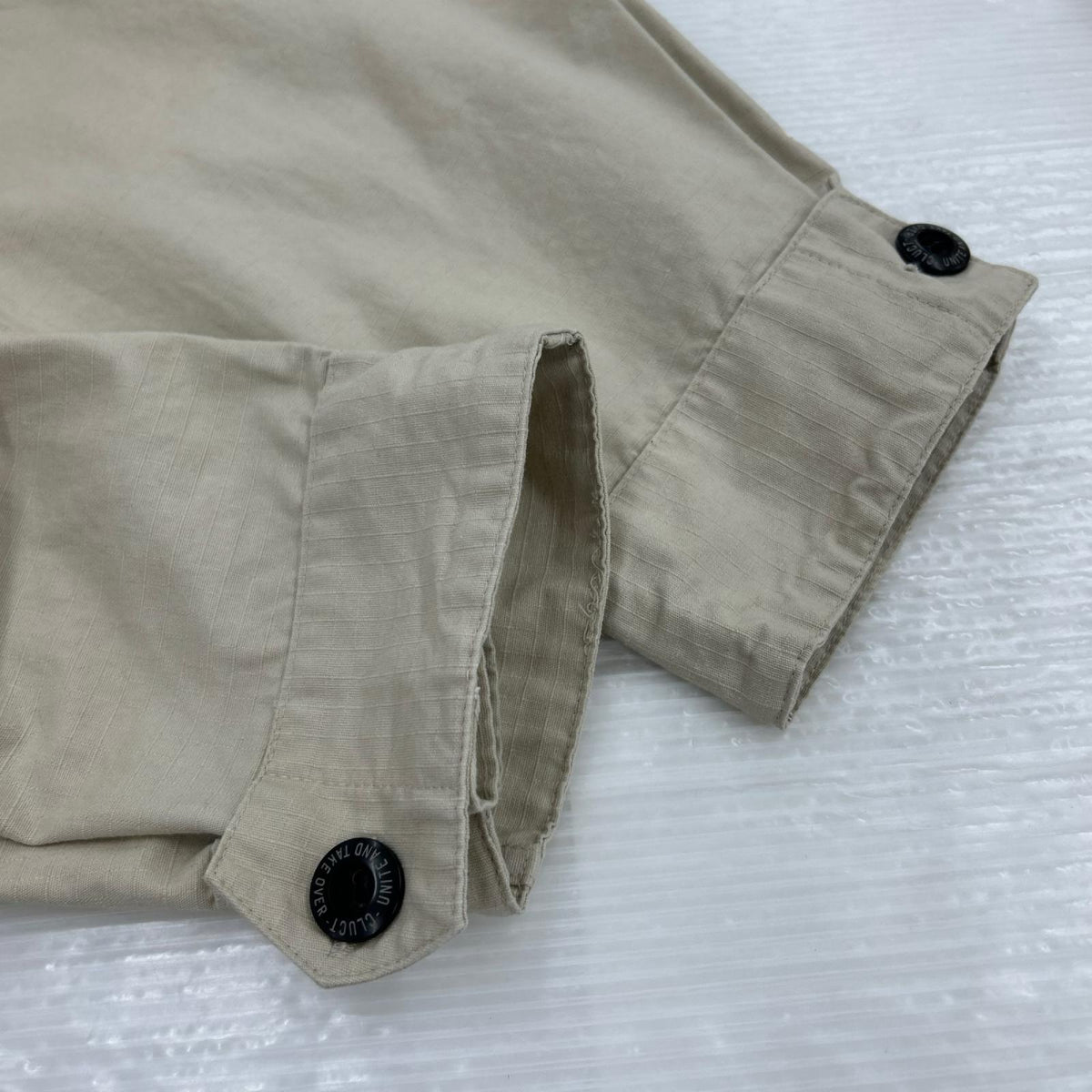 長袖シャツ Cluct Works LANCASTER ジャケット ベージュ L ベージュ
