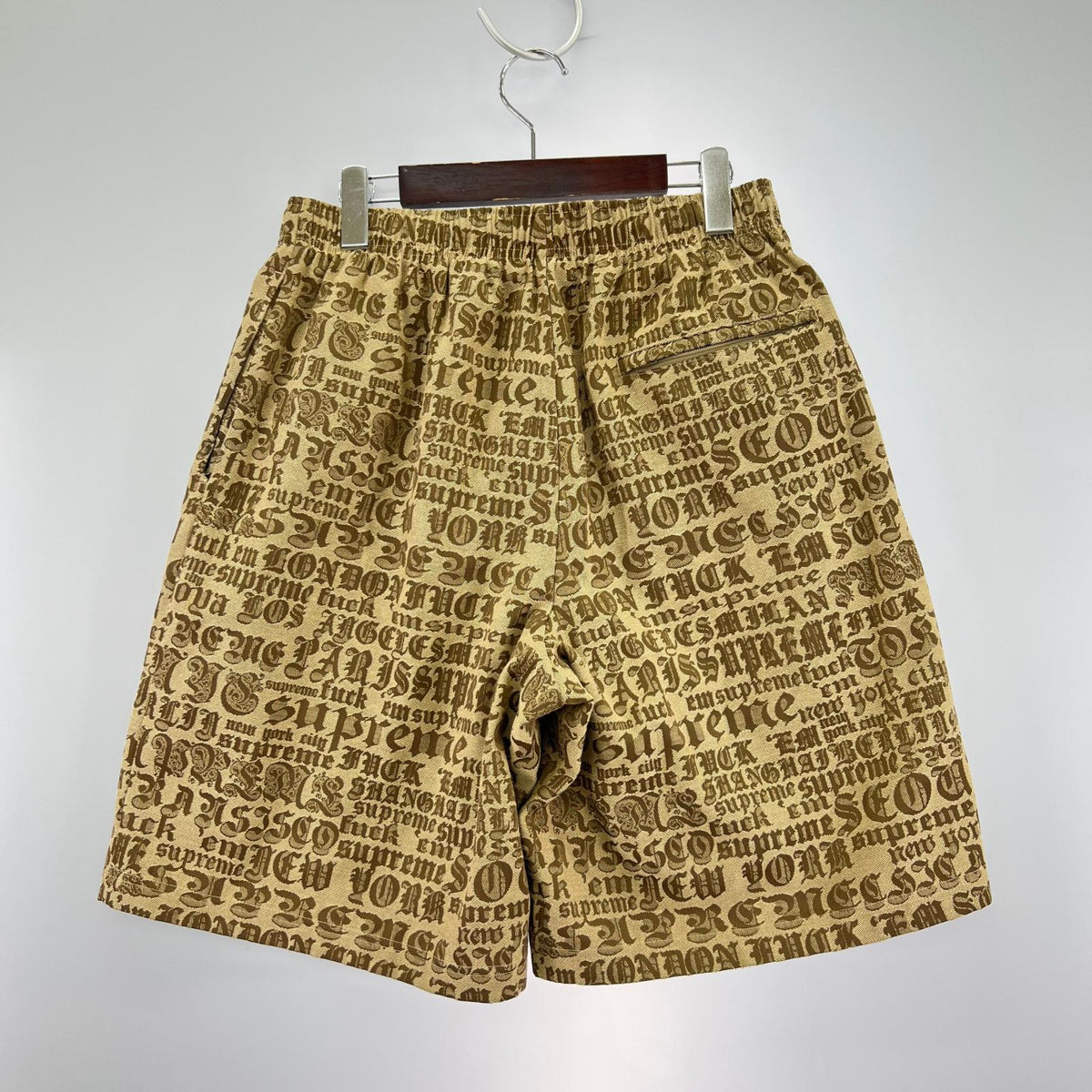 ショートパンツ 25ss Cities Jacquard Short Tan S S ブラウン