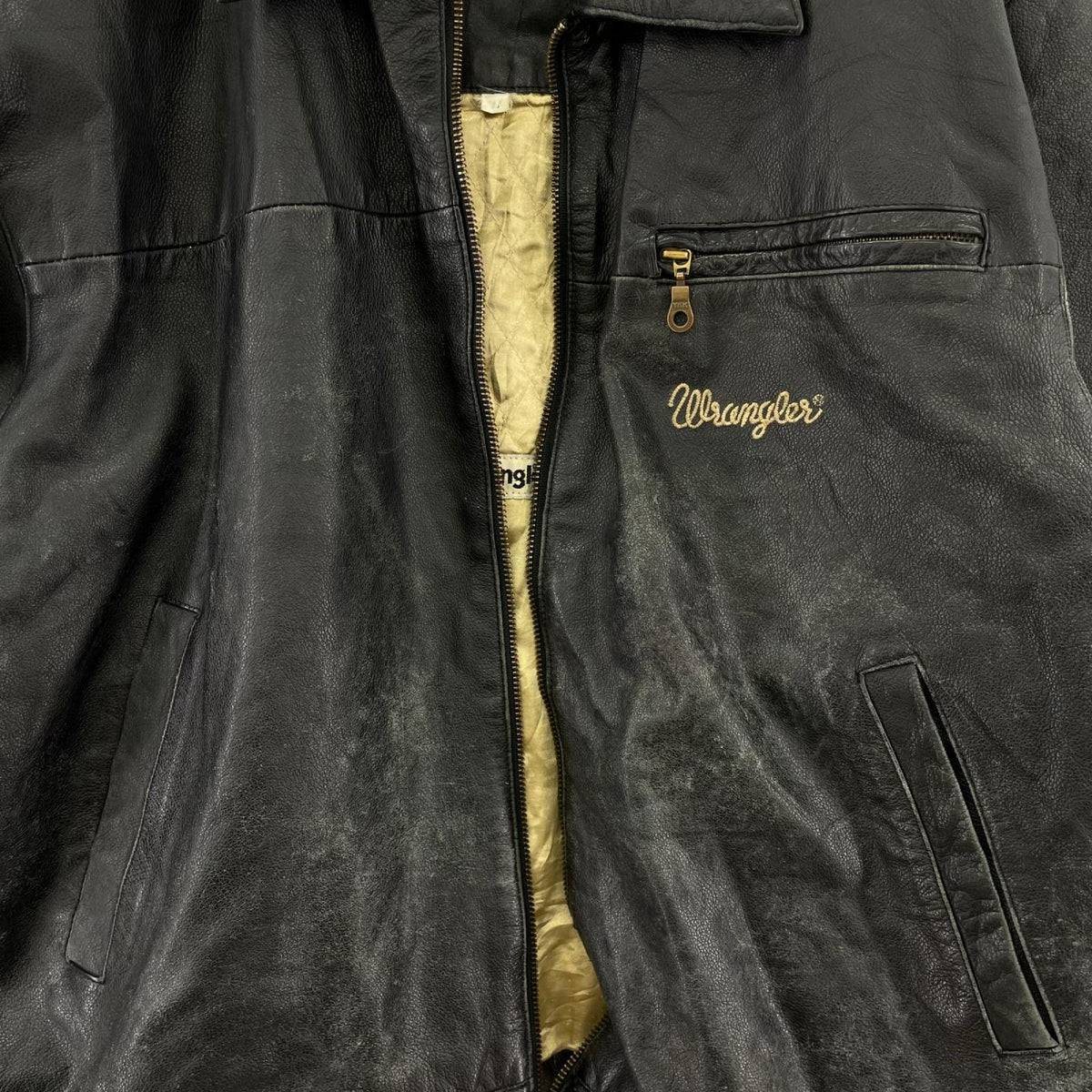 レザージャケット 90s JAMES DEAN製品 牛革 黒 ブラック