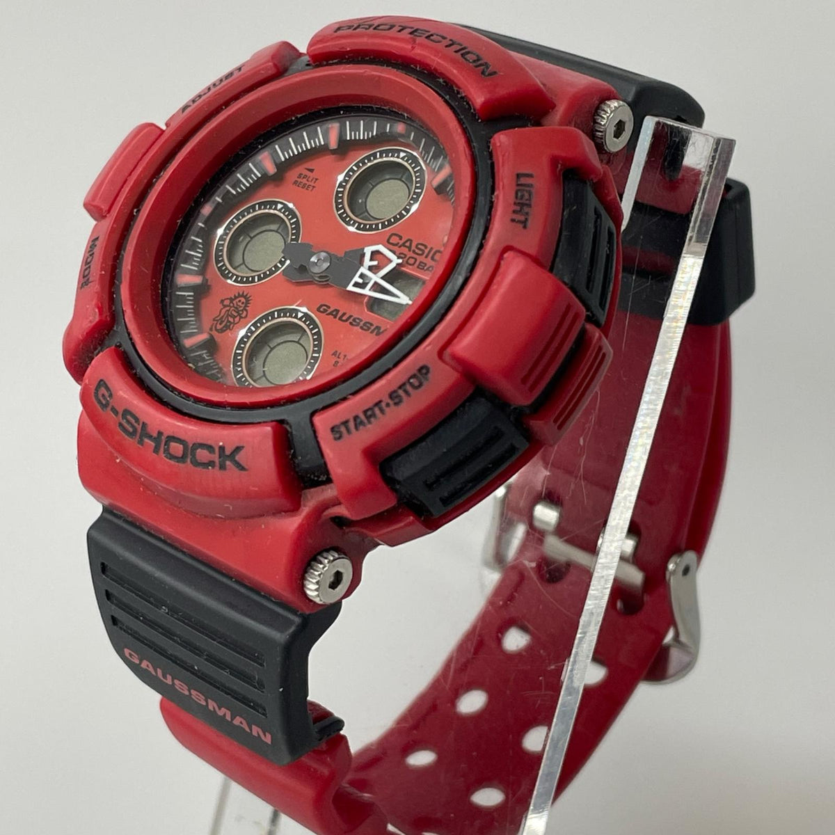 腕時計 GAUSSMAN/AW-571E レッド