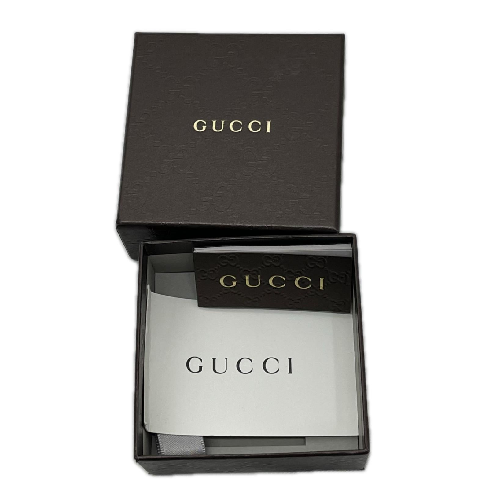 GUCCI インターロッキングGシルバーネックレス