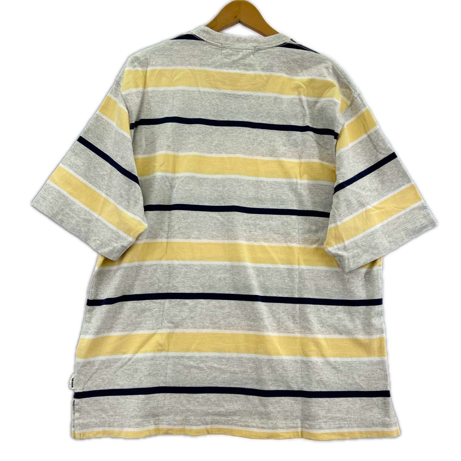 半袖Tシャツ everyone Multi border short sleeve tee L L