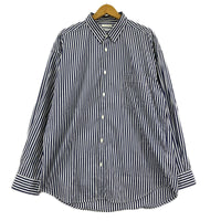 長袖シャツ 別注THOMAS MASON ストライプ柄シャツ M M