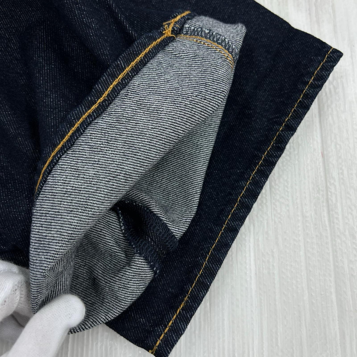 デニムパンツ 578 バギー ネイビー