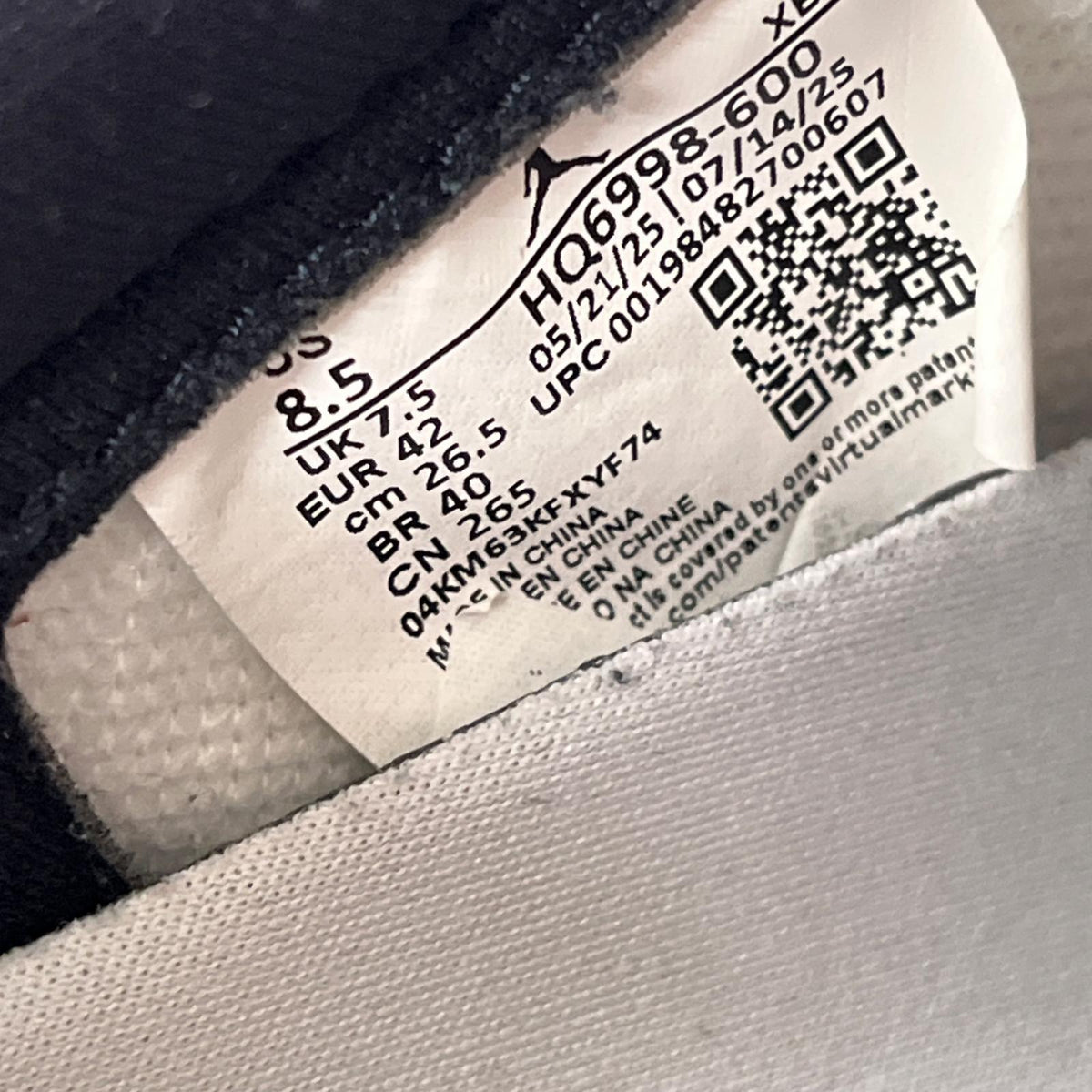 スニーカー Air Jordan 1 Retro Low OG Chicago 26.5cm 26.5cm (US8 1/2 UK8 EU43)