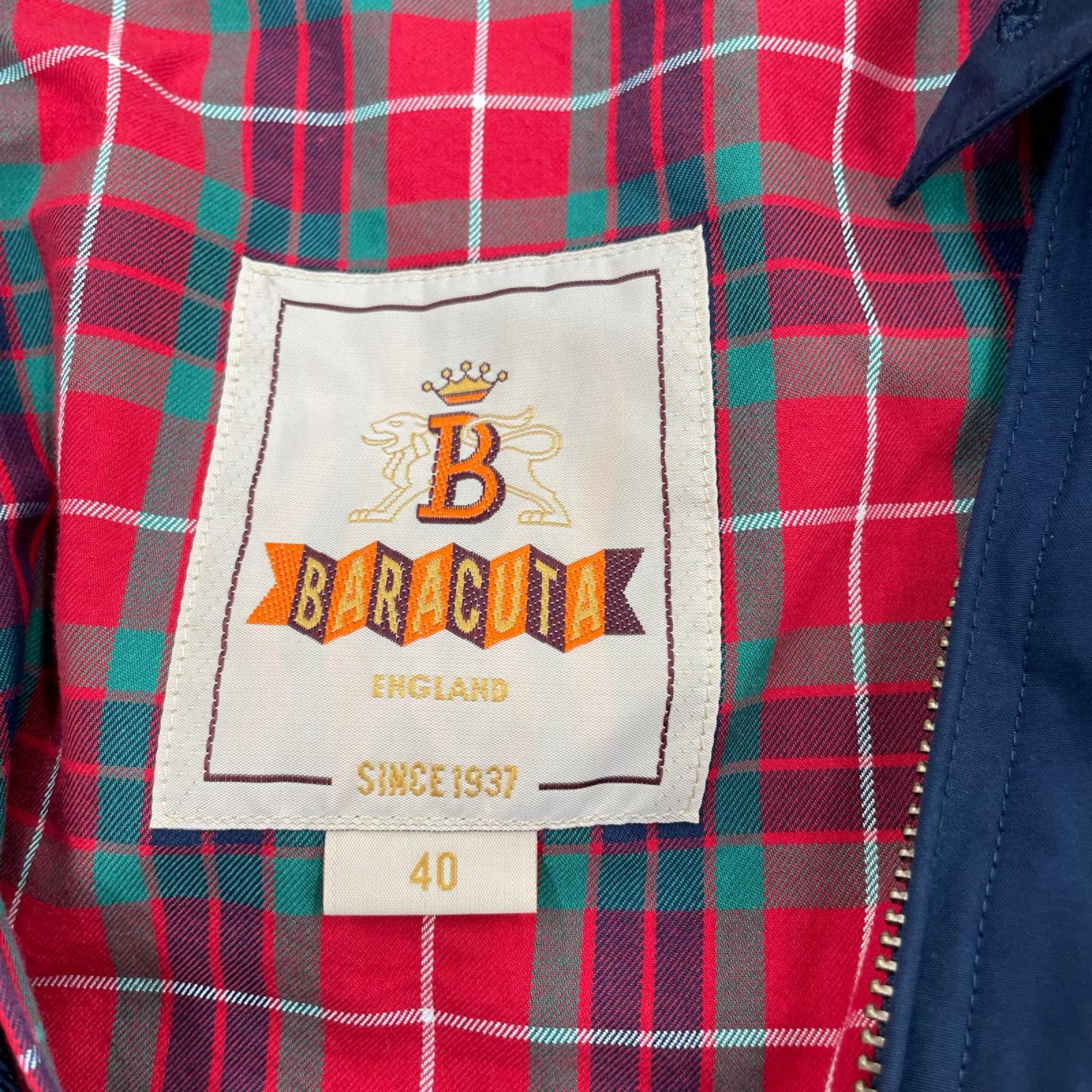 ジャケット BARACUTA G9 HARRINGTON ハリントンジャケット 40 ネイビー