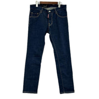 デニムパンツ DSQUARED2 SKATER JEANS インディゴ 46 ブルー