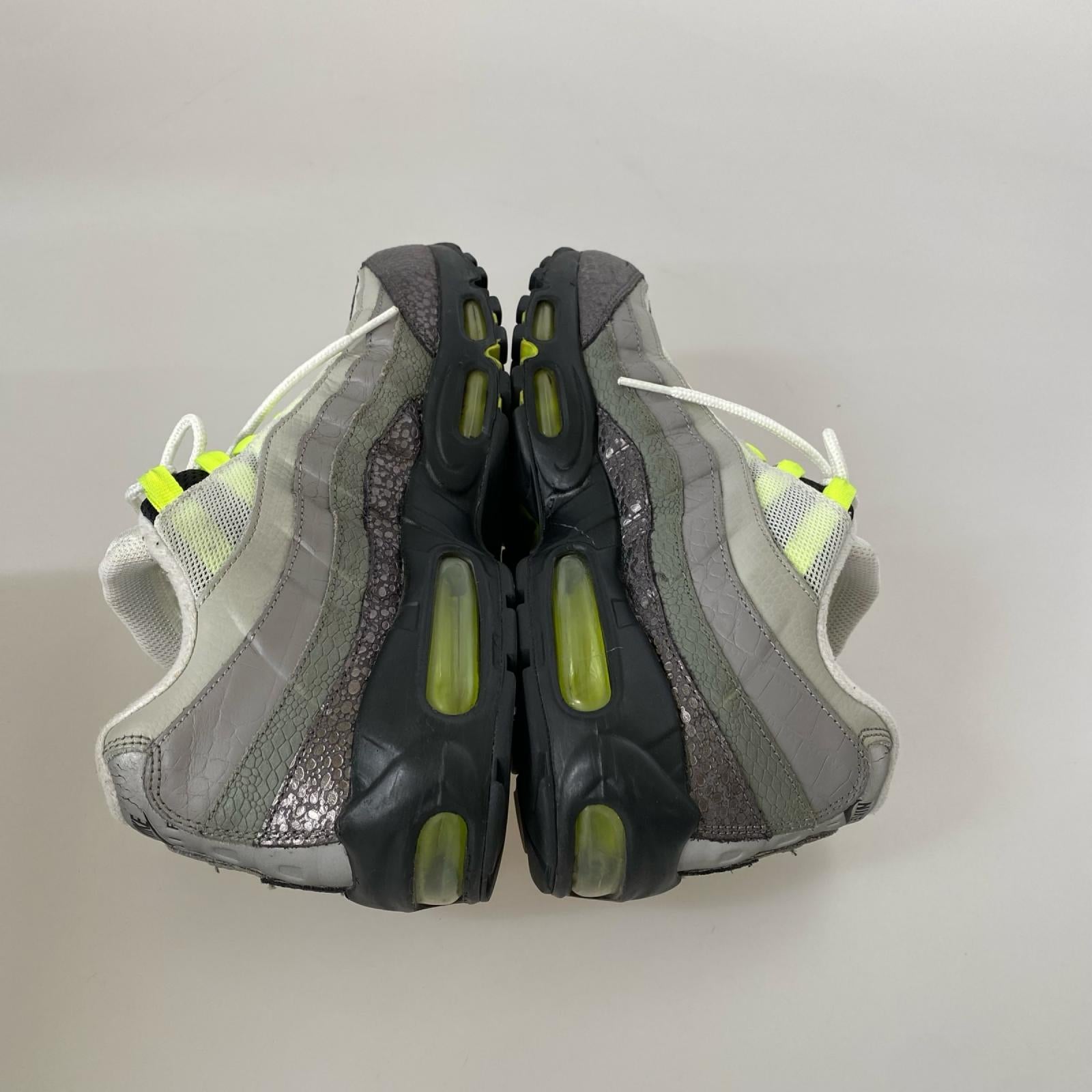 スニーカー 観賞用 AIR MAX 95 OG Neon Safari 759986-071 加水分解の可能性あり 27cm (US9 UK8 1/2 EU44) グレー