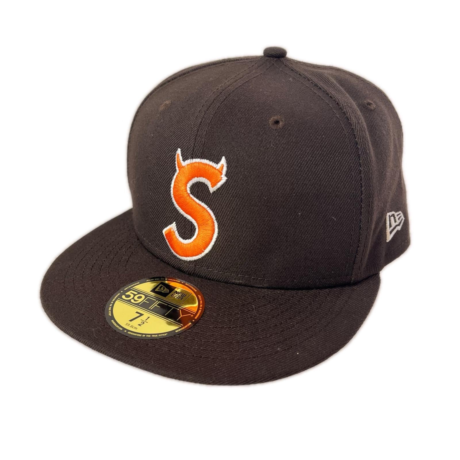 キャップ NEW ERA DEVILS Sロゴ CAP ブラウン