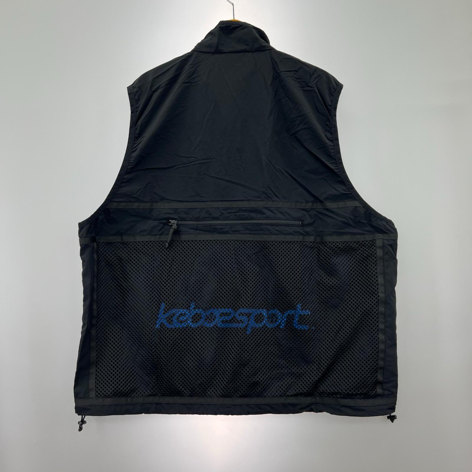 ジャケット SPORTS NYLON VEST 黒 XL ブラック
