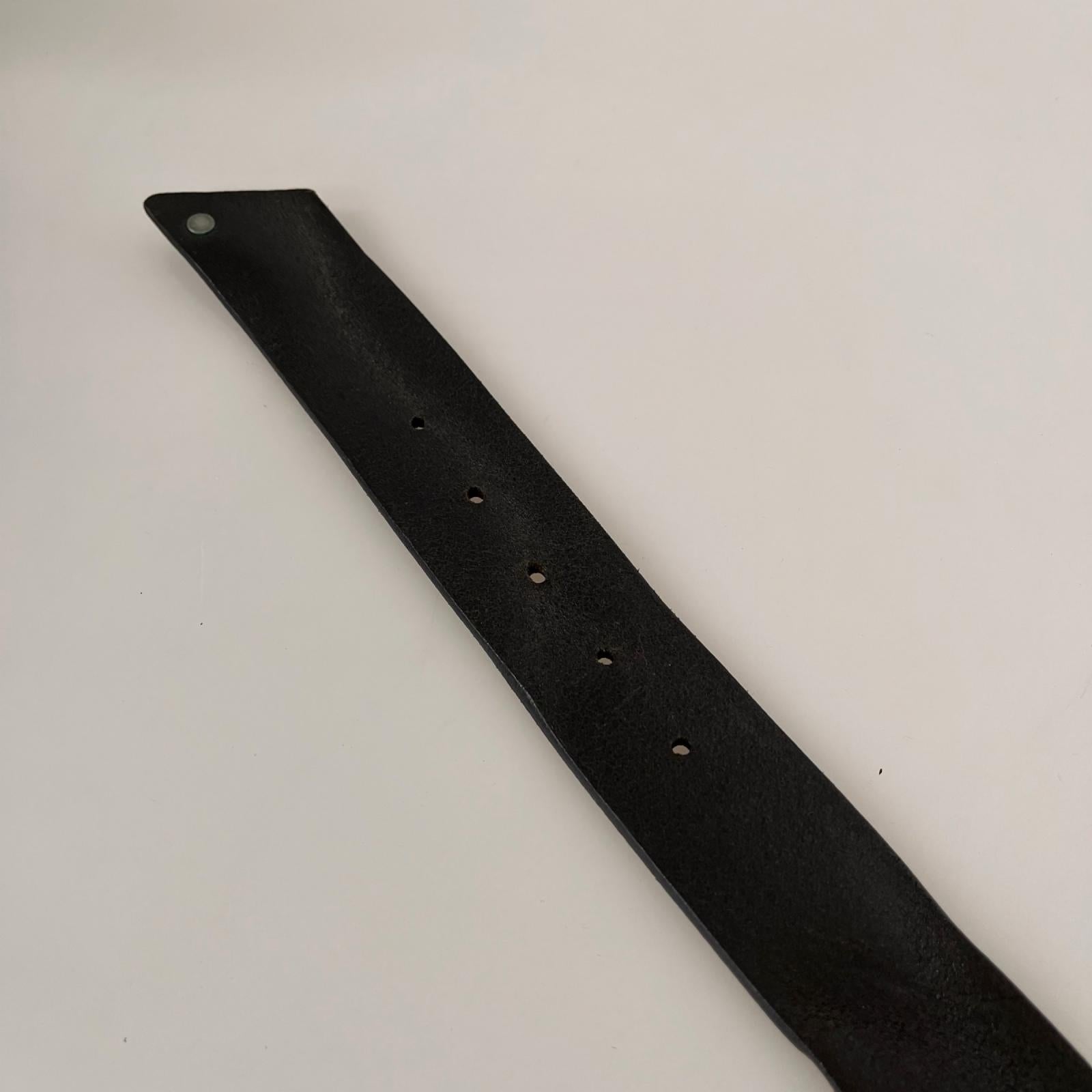その他アクセサリー レザーベルト ブラック