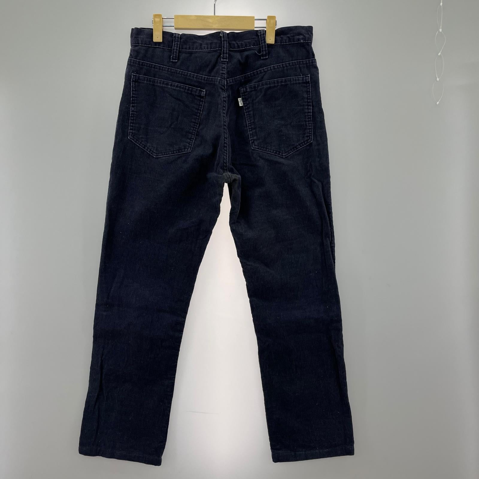 パンツ 80s 517 ボタン裏515 コーデュロイ ネイビー
