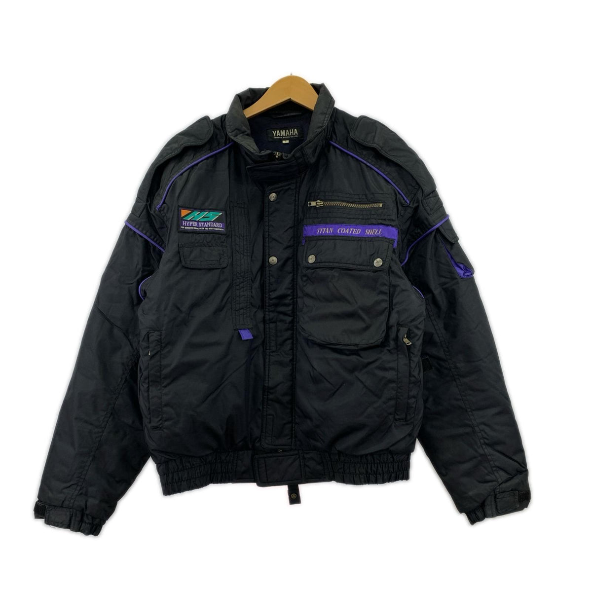 ジャケット YAMAHA バイカージャケット 黒 L ブラック