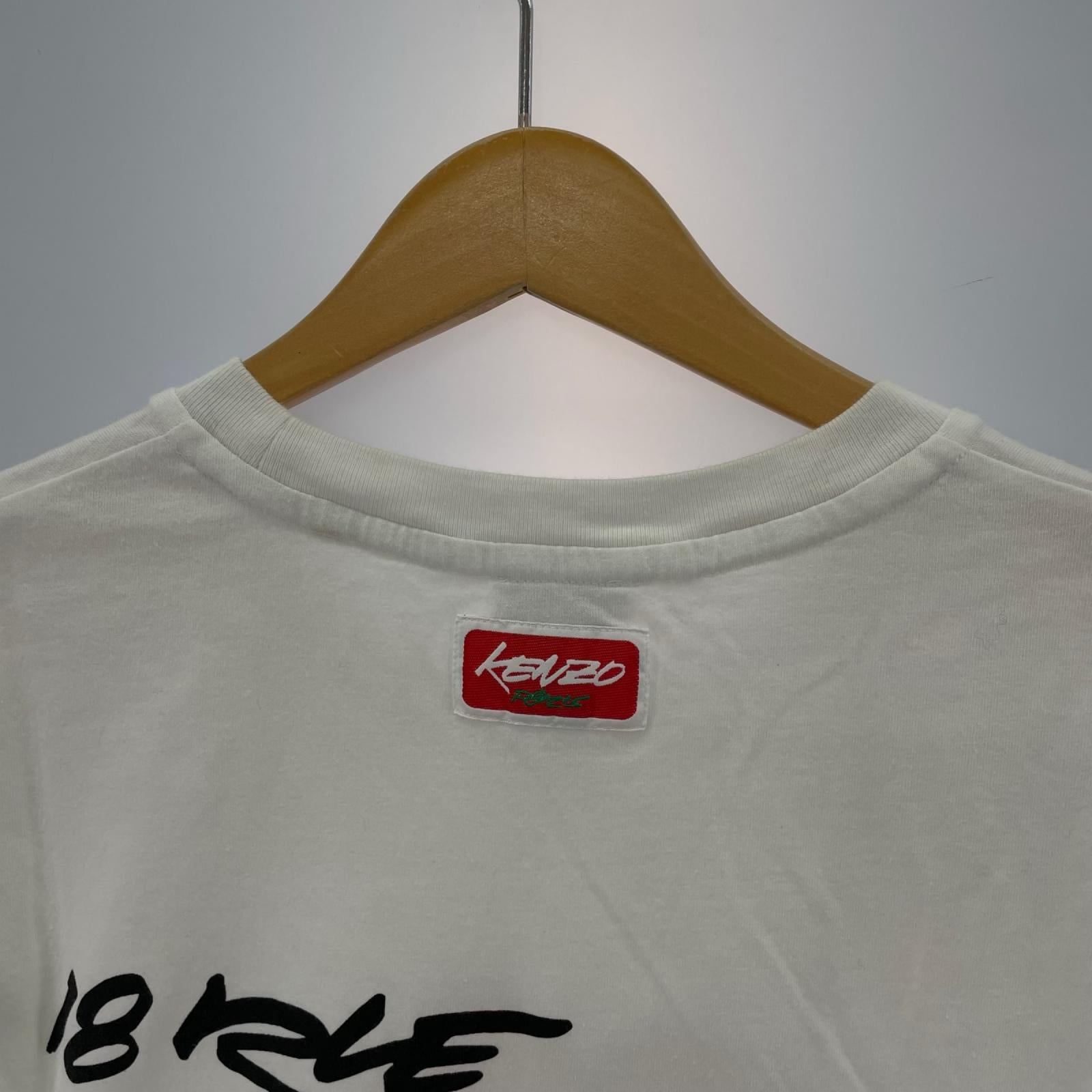 半袖Tシャツ KENZO×FUTURA 2000 フラワープリントTee L ホワイト L