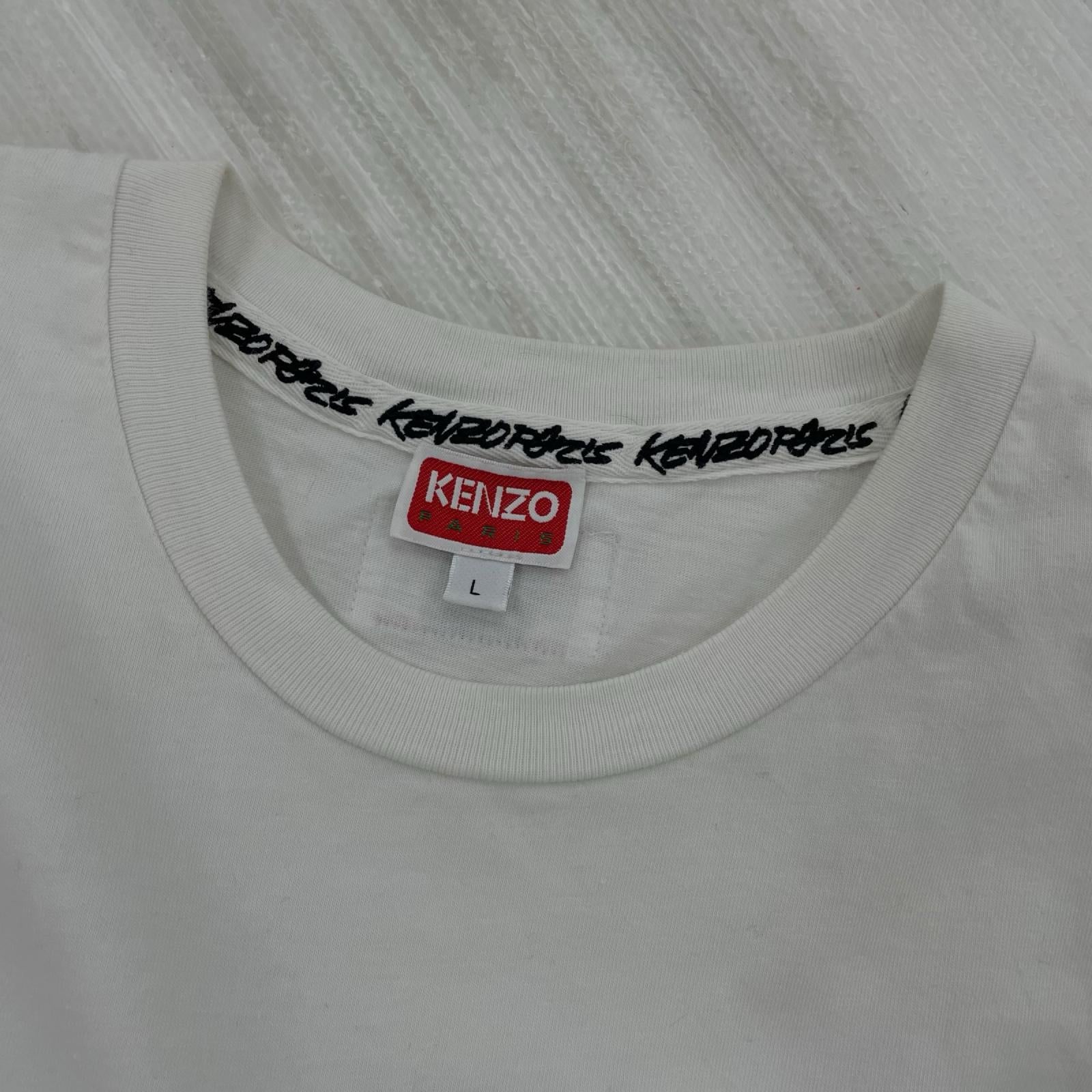 半袖Tシャツ KENZO×FUTURA 2000 フラワープリントTee L ホワイト L