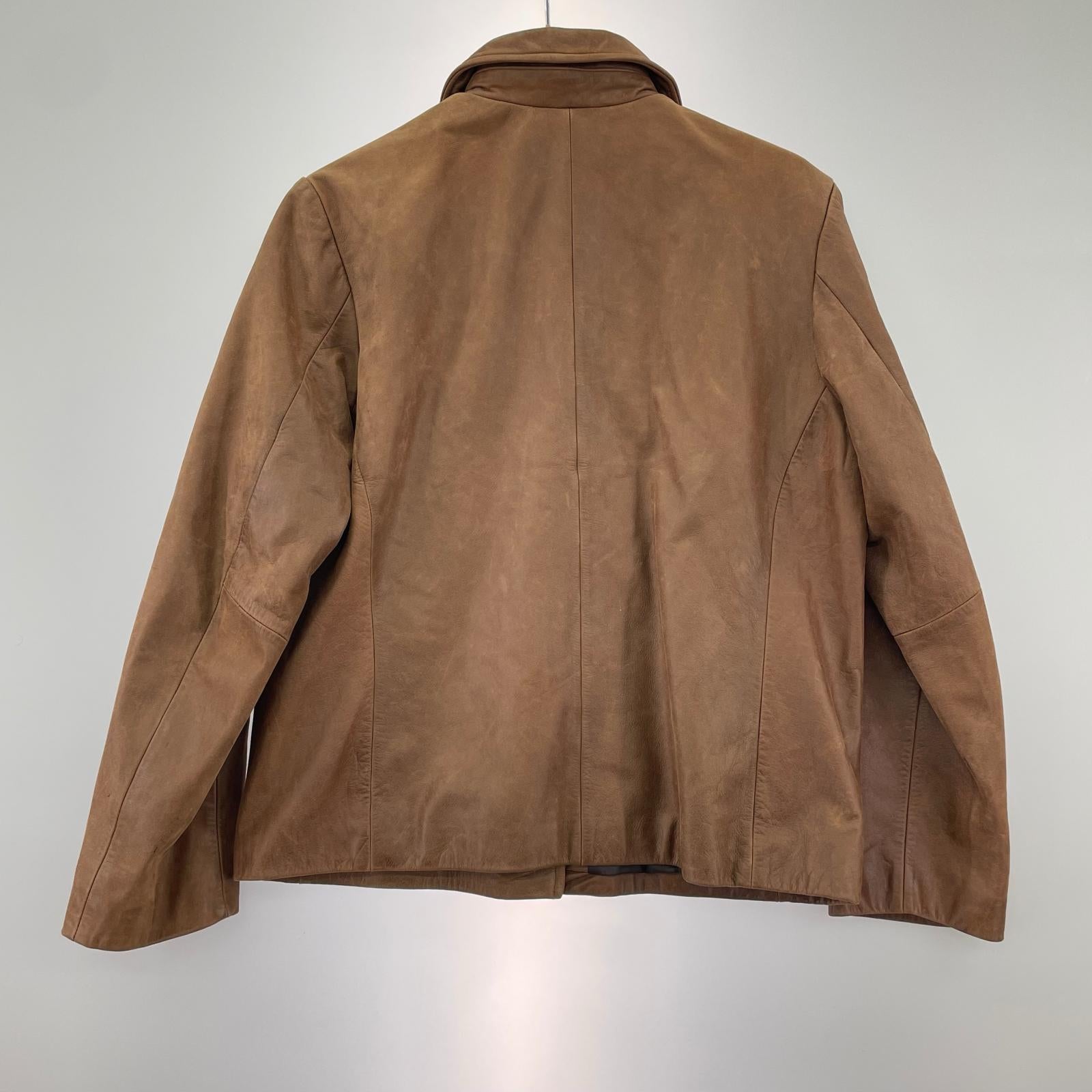 レザージャケット EDDIE BAUER レザージャケット ブラウン(M)