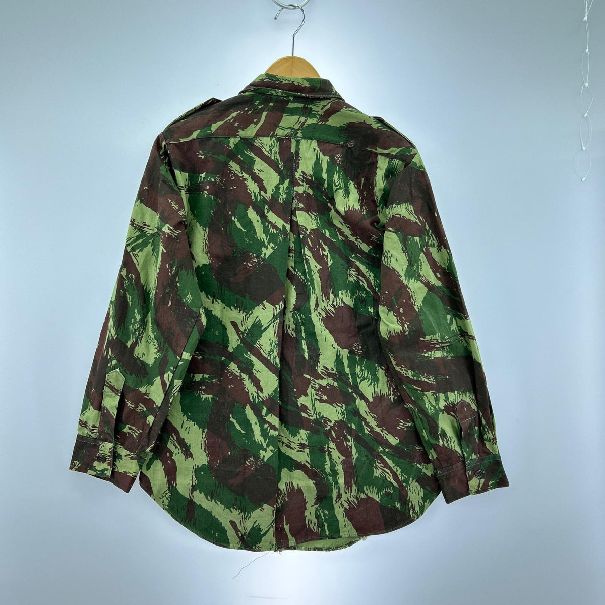ジャケット OLD・VINTAGE ポルトガル軍 ブラッシュカモ HBTジャケット オリーブ(3) マルチカラー