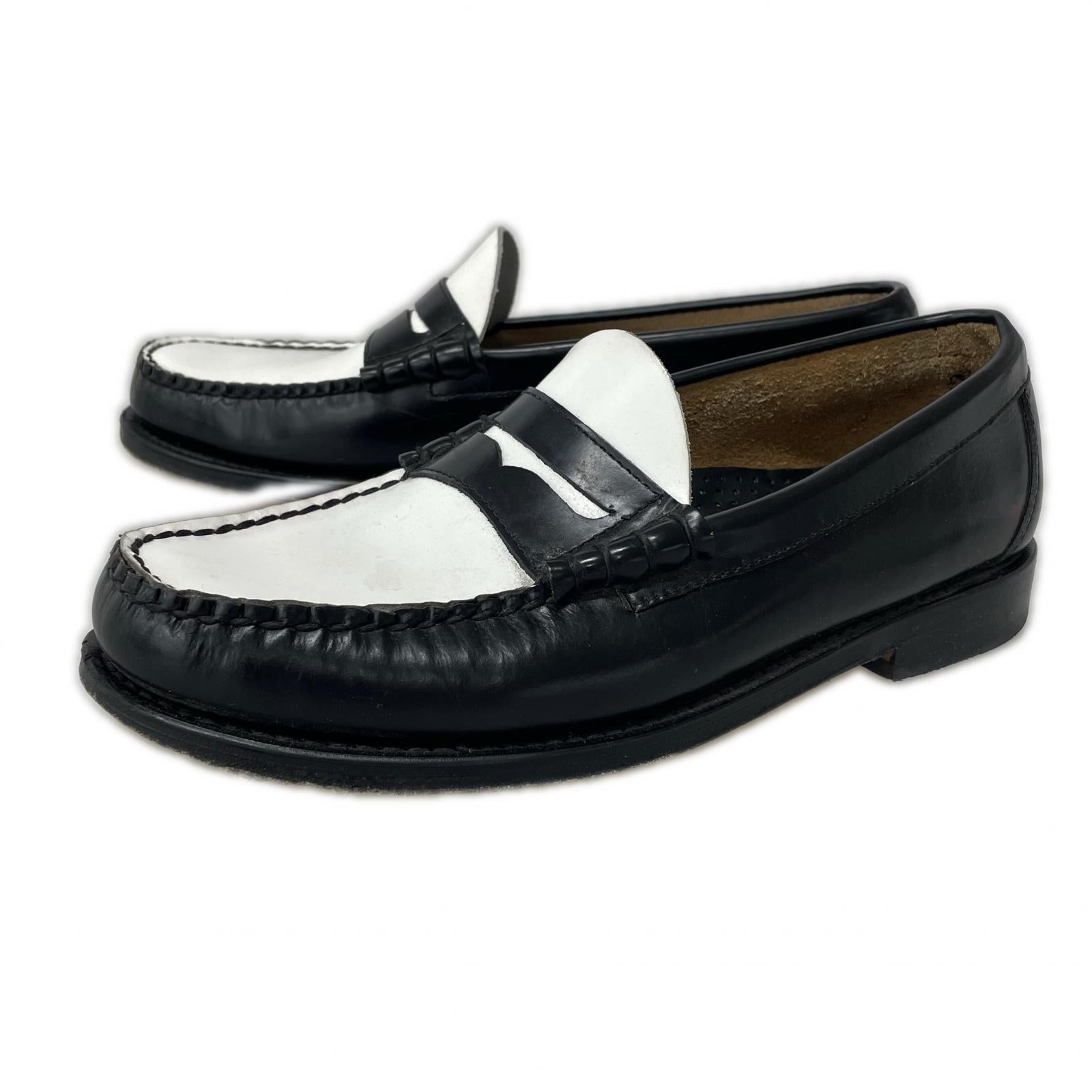 スニーカー WEEJUNS コインローファー 42 ブラック/ホワイト