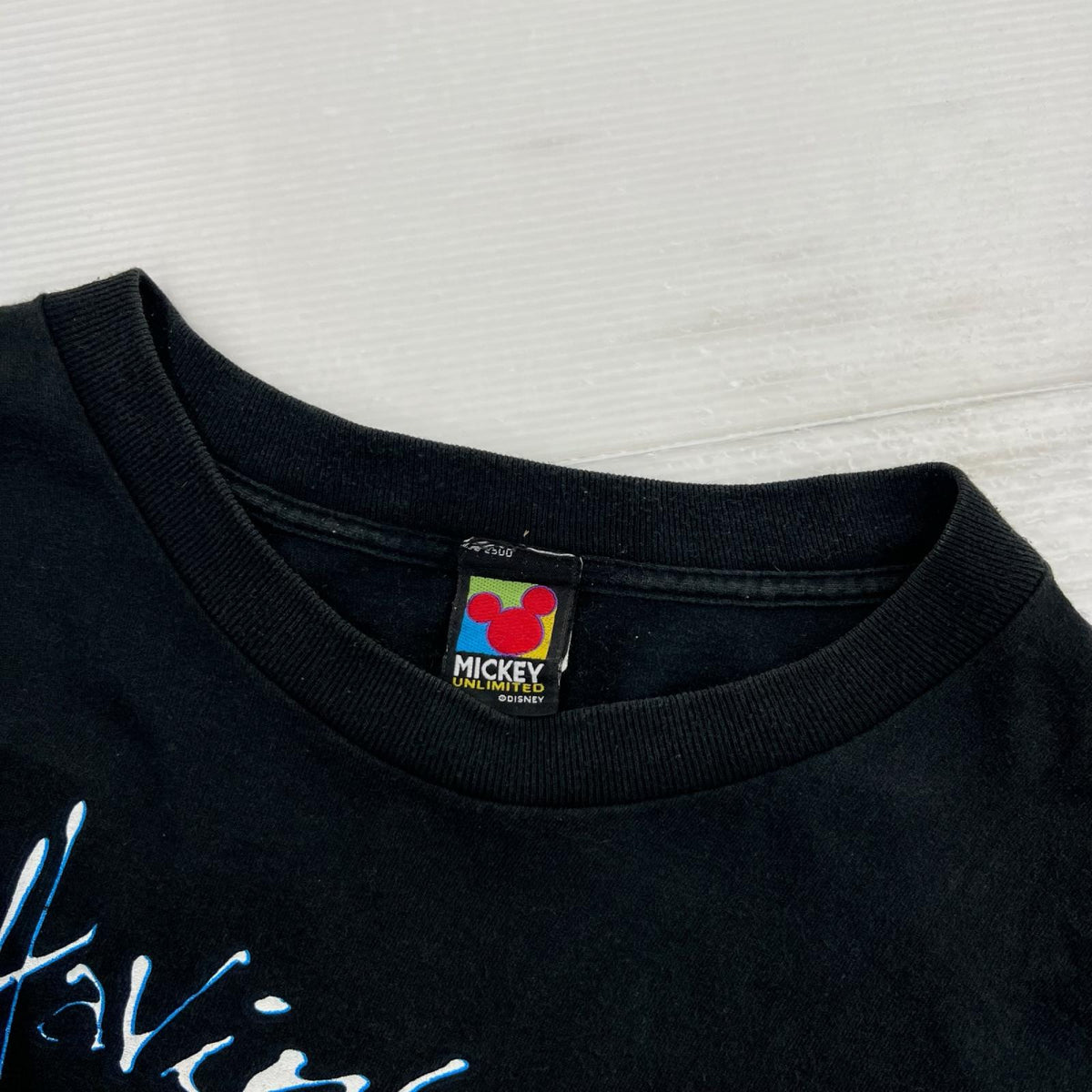 半袖Tシャツ ディスニー 90s プリントTEE XL ブラック ブラック