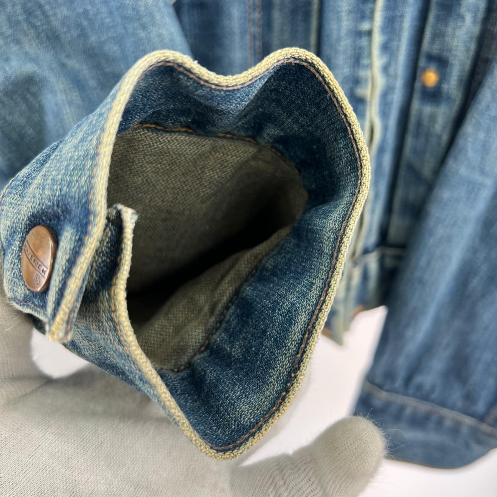 デニムジャケット 70s MARVERICK 50 50 ネイビー