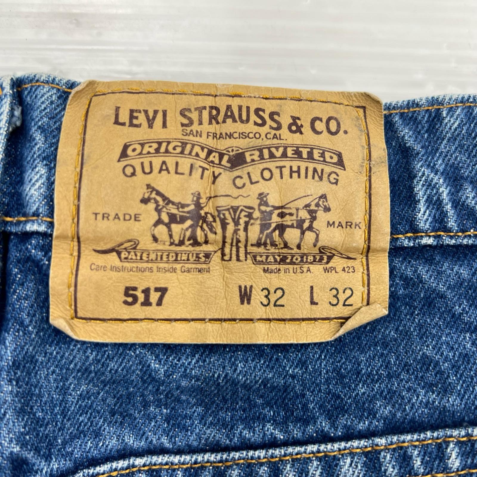 デニムパンツ 90s 517 W32 オレンジタブ W32