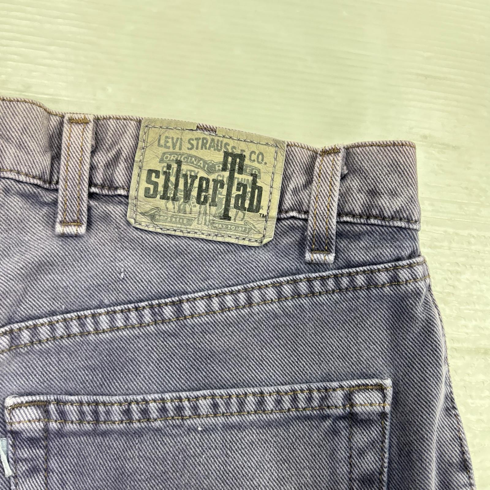 パンツ 90s silver tab BAGGY W34 パープル