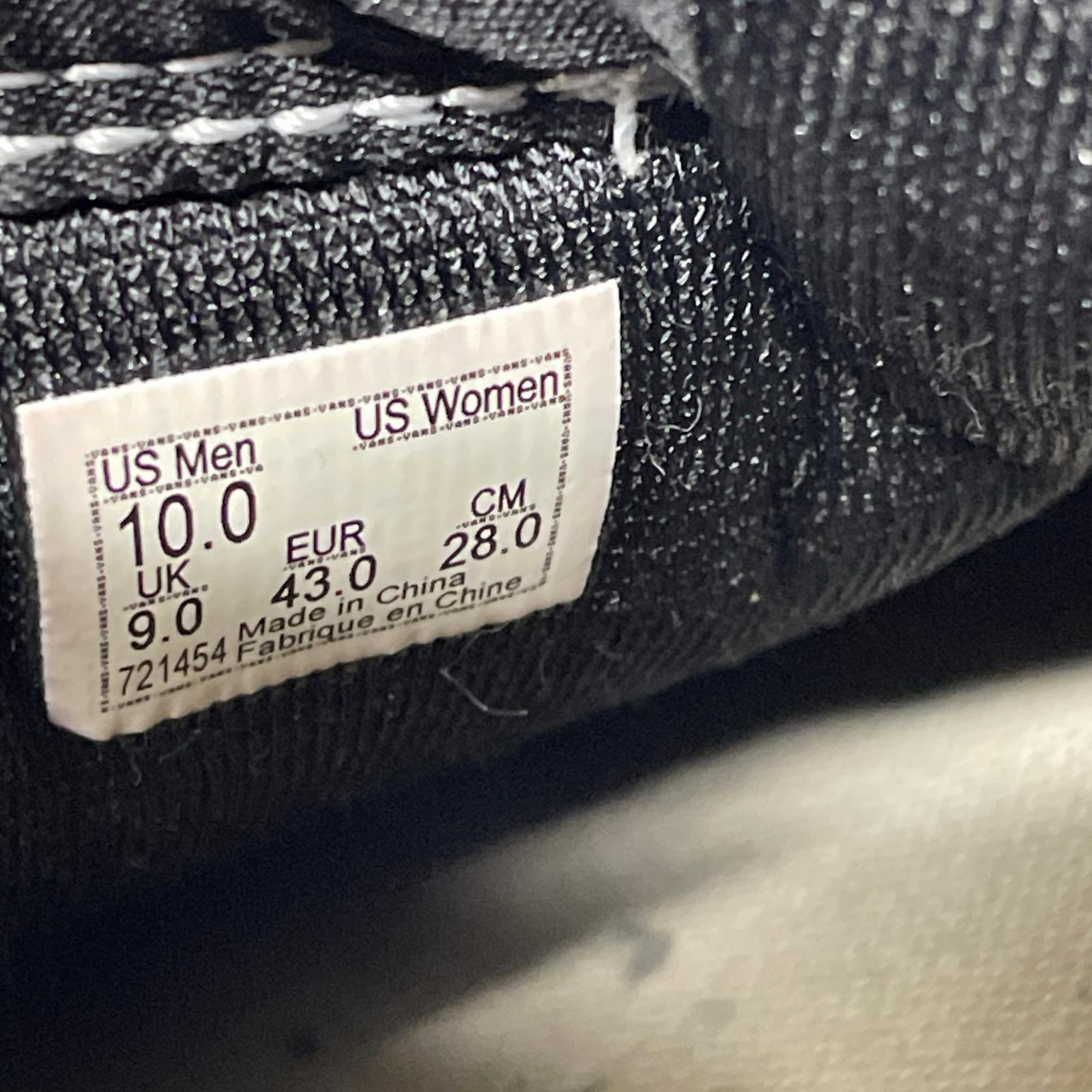 スニーカー half Cab ブラック&ホワイト 28cm (US10 UK9 1/2 EU46) ブラック